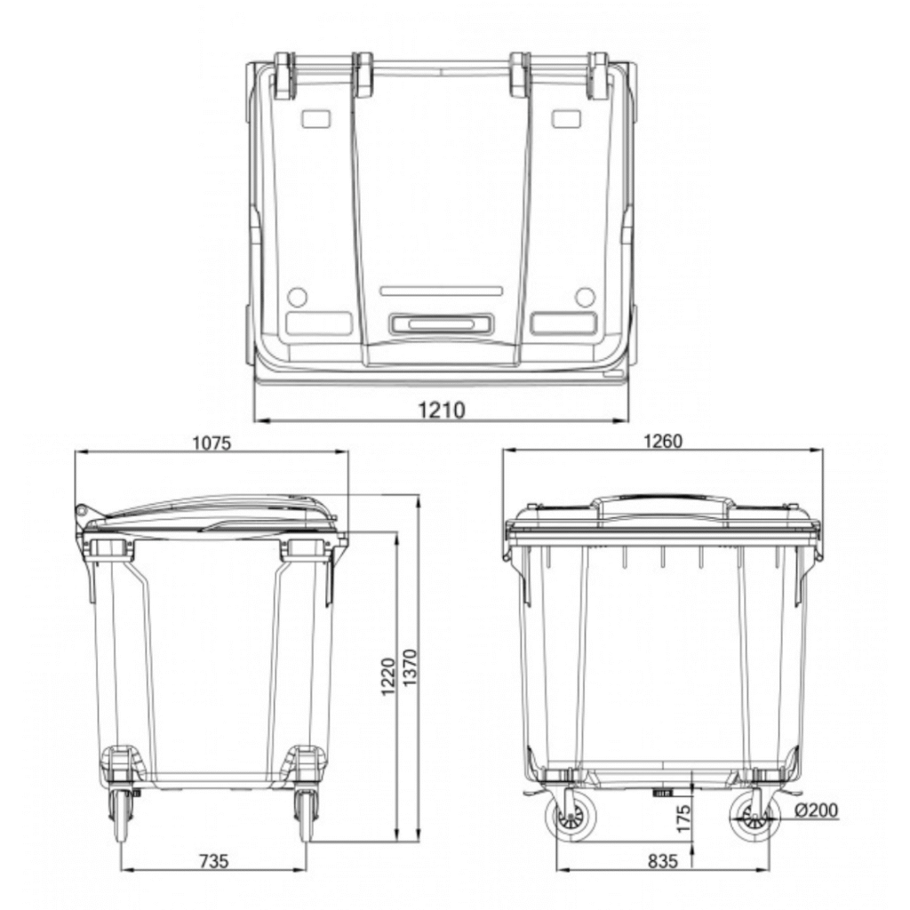 PRÜGIKAST 1100 L SININE - Image 2